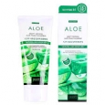 Jigott Успокаивающая пенка с экстрактом алоэ Natural Aloe Foam Cleansing, 180 мл