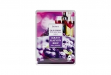 Deoproce Тканевая маскас экстрактом черники и винограда Color Synergy Effect Sheet Mask Purple, 20 г